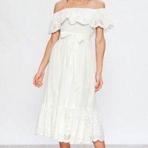 Eyelet Maxi dress